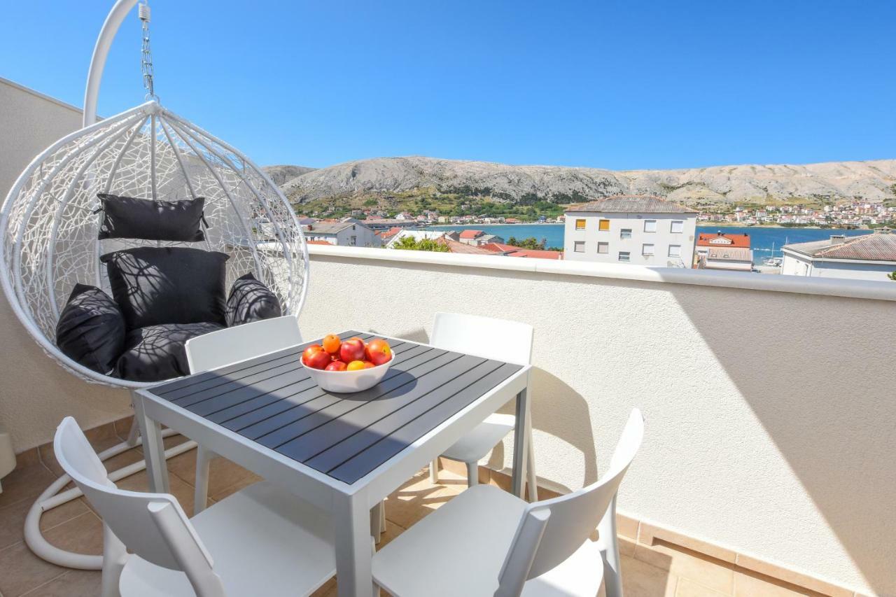 Villa Magena - Luxury Apartments In Pag Center Pag Town Luaran gambar