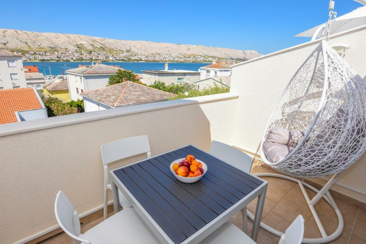 Villa Magena - Luxury Apartments In Pag Center Pag Town Luaran gambar