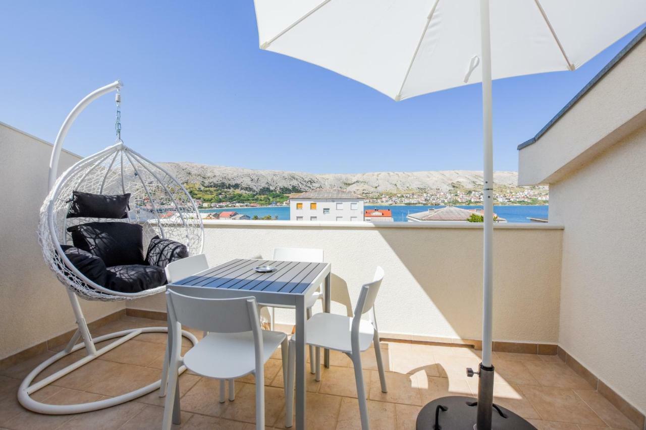 Villa Magena - Luxury Apartments In Pag Center Pag Town Luaran gambar