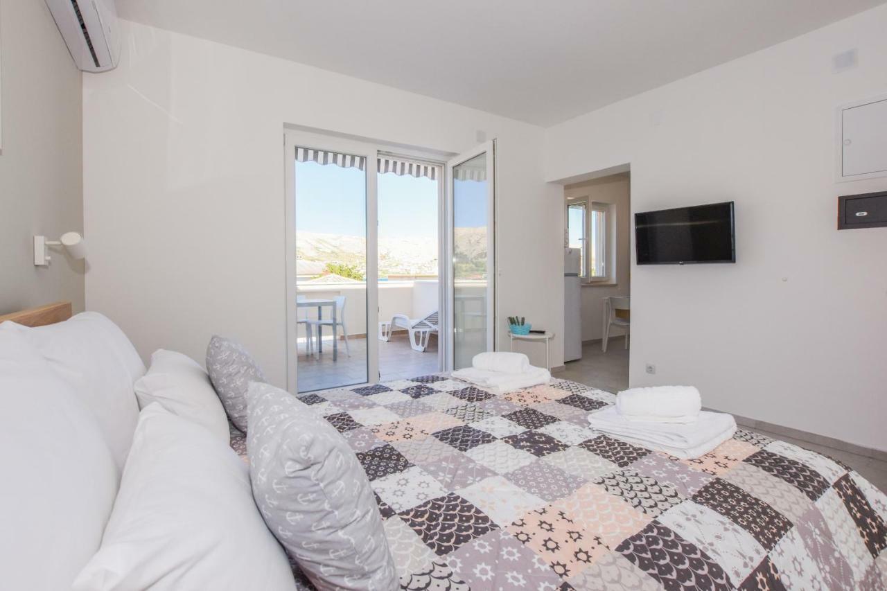Villa Magena - Luxury Apartments In Pag Center Pag Town Luaran gambar